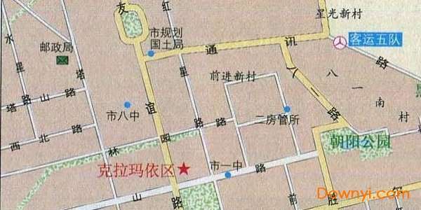 克拉玛依自驾游地图截图