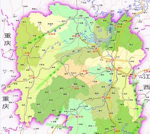 湖南省地图全图 