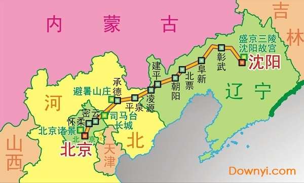 g101线路地图截图