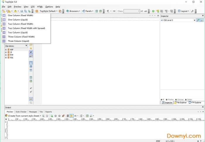 topstyle(css编辑器)截图