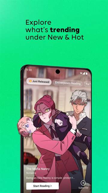 Webtoon韩漫 台版官网下载截图