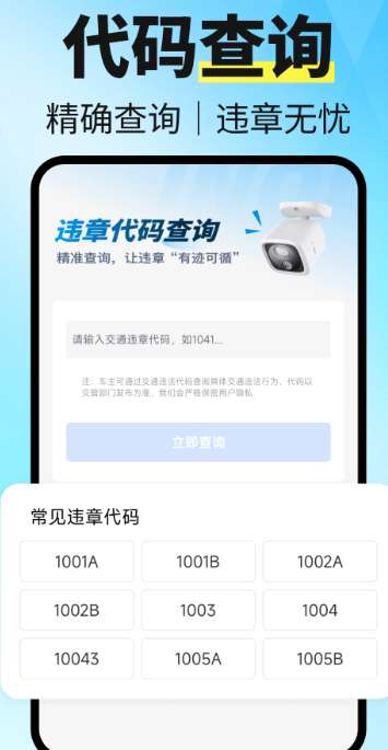 123违章秒查截图