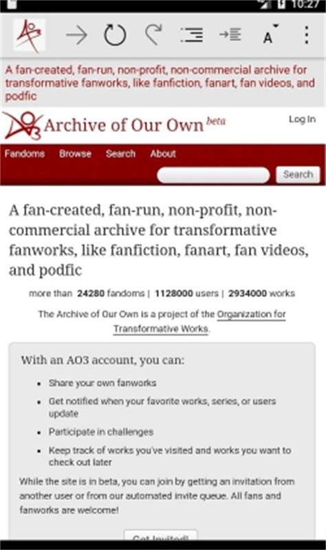 AO3阅读器 正版app下载官方手机版截图