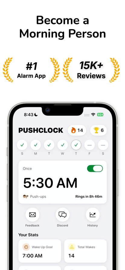 PushClock 闹钟下载截图