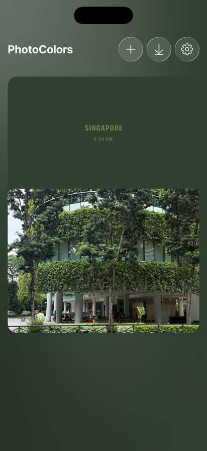 PhotoColors 官网入口截图