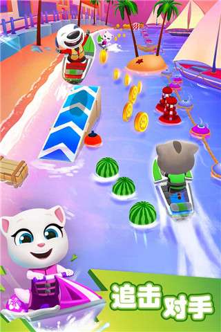 汤姆猫的摩托艇 安卓版截图