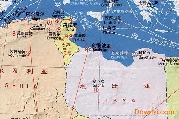 非洲航运地图截图