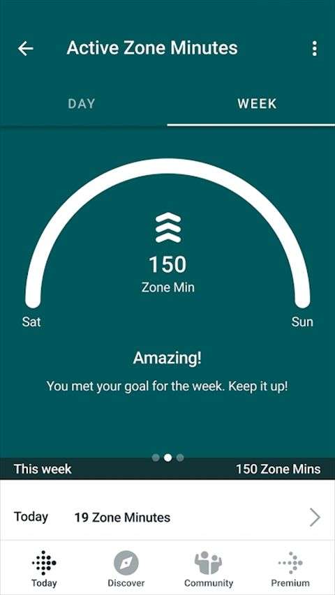 fitbit 手环app截图