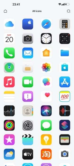 iOS图标包截图