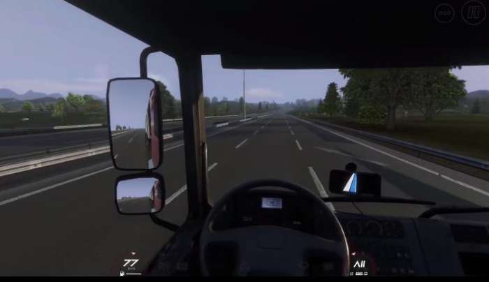 欧洲卡车模拟3 更新土路截图