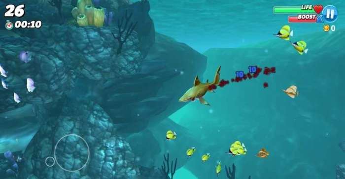 饥饿鲨世界最新破解版截图