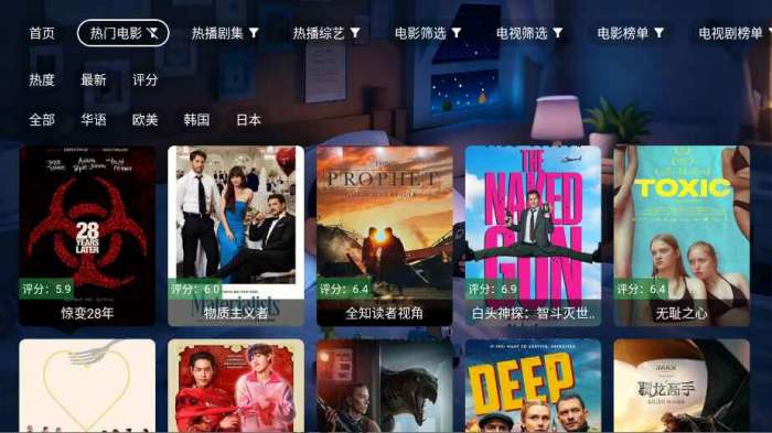 星河影视 tv版截图