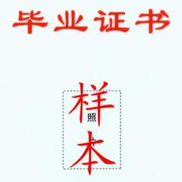 毕业证样本素材