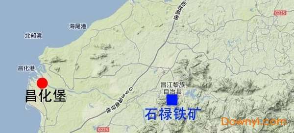 海南岛卫星图截图