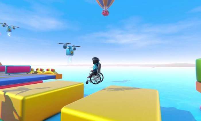 轮椅向前冲截图