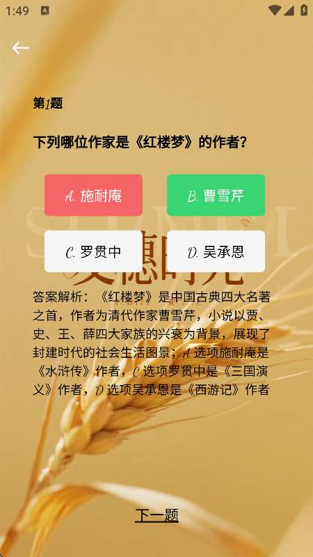 麦穗时光截图