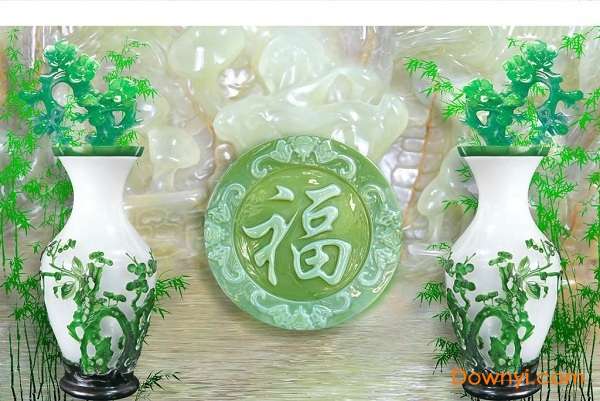 玉石背景墙图片大全截图