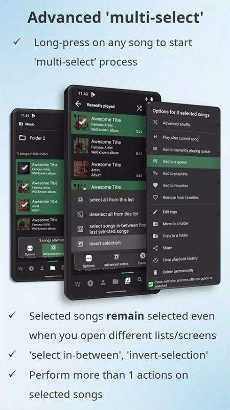Musicolet 桌面歌词截图