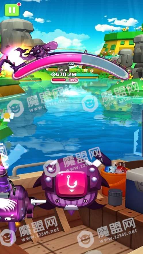 钓方块游戏iOS版截图