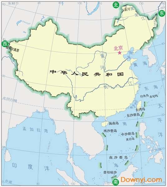 2019中国新版标准地图截图