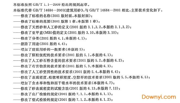 建设用砂gb/t14684-2011截图