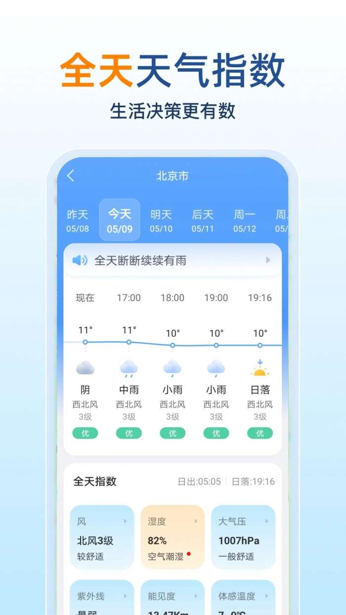 15日天气预报 去广告精简版截图