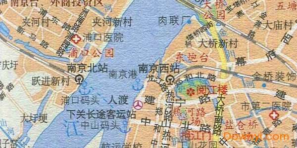 南京市电子地图高清版截图