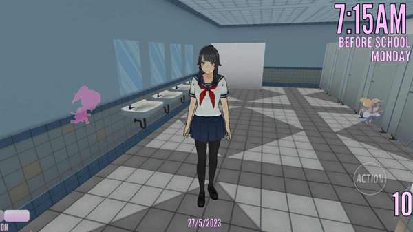 病娇模拟器 (yandere simulator)官方正版截图