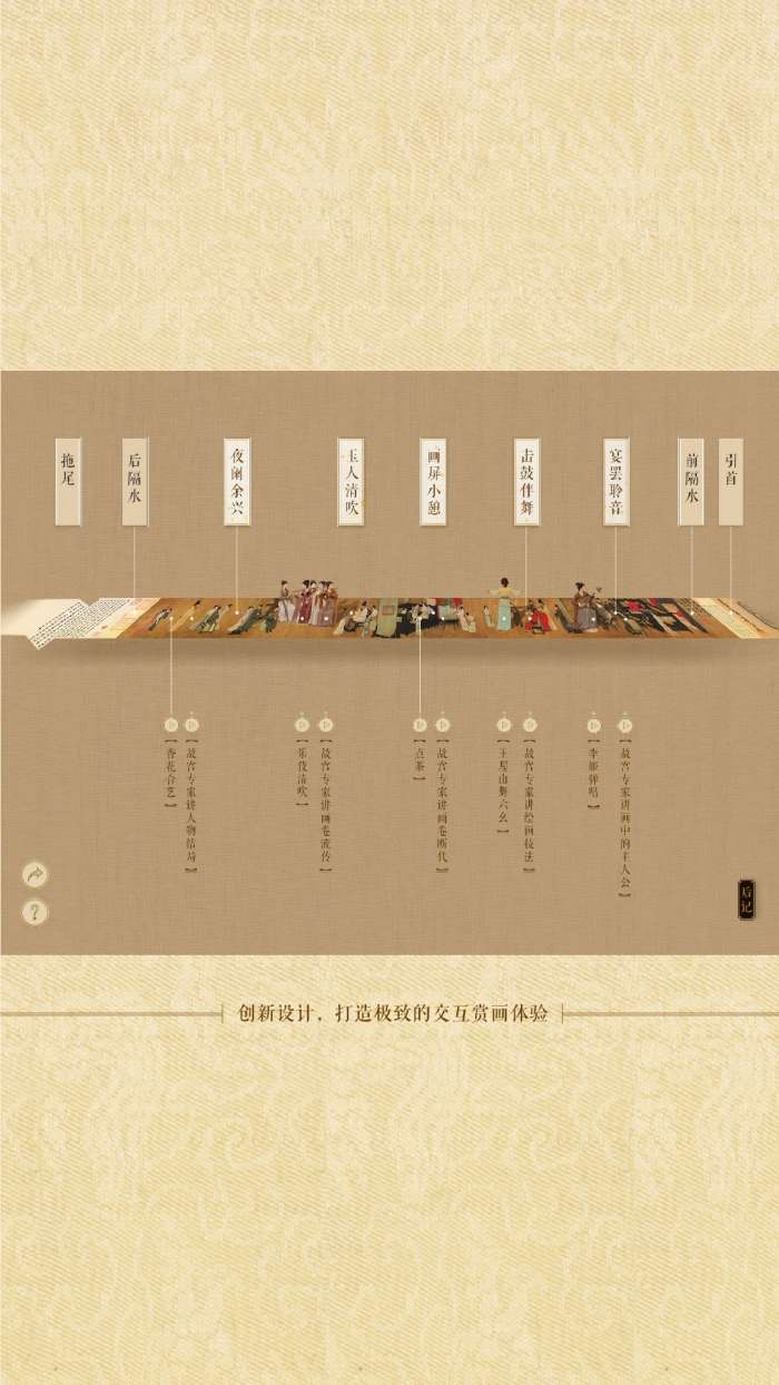 韩熙载夜宴图截图
