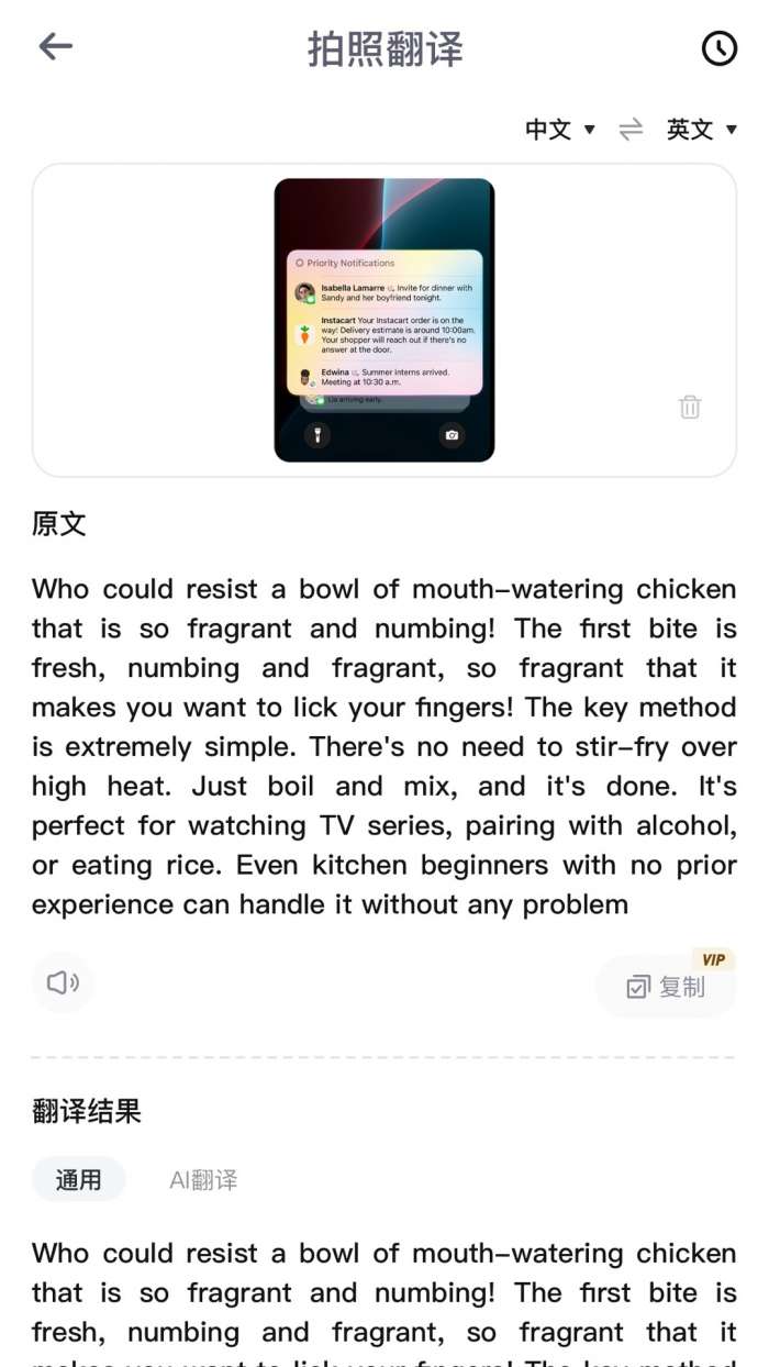 叮小咚翻译截图