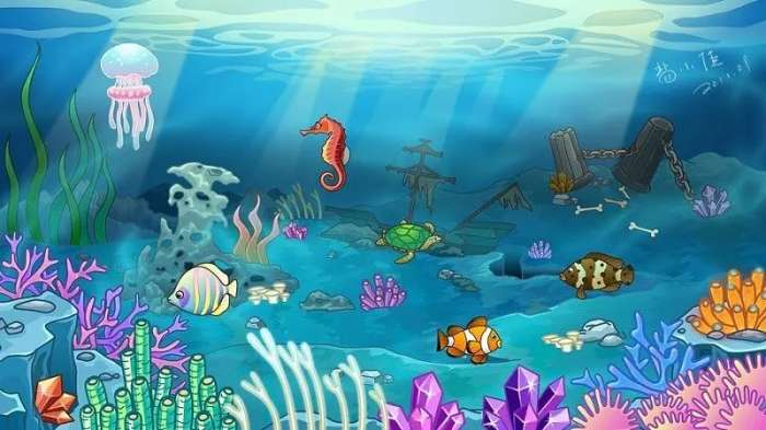 手机海底世界主题游戏