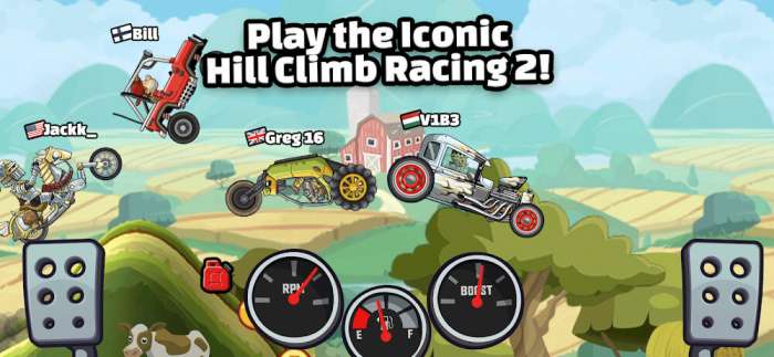 登山赛车2免广告版本(Hill Climb Racing 2)截图