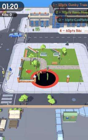Hole.io 正版截图