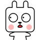 方块兔QQ表情包gif 