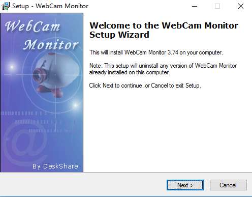 webcam monitor(远程监控软件)截图
