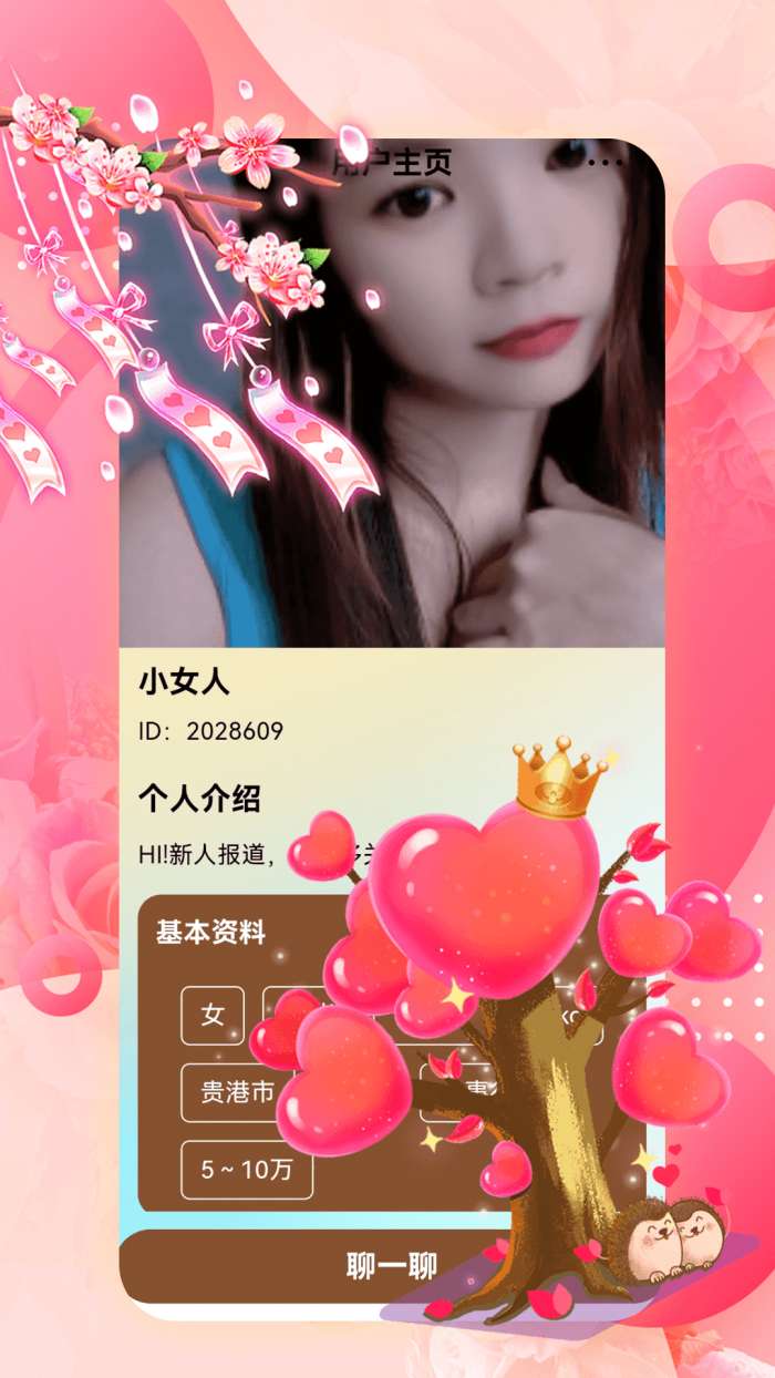 单身私聊截图
