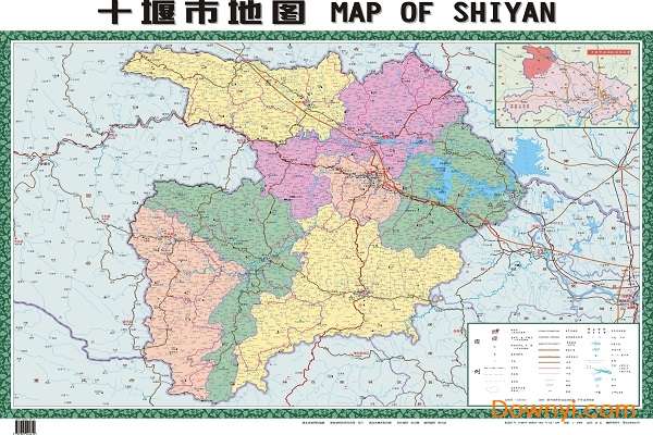 十堰地图全图高清版截图