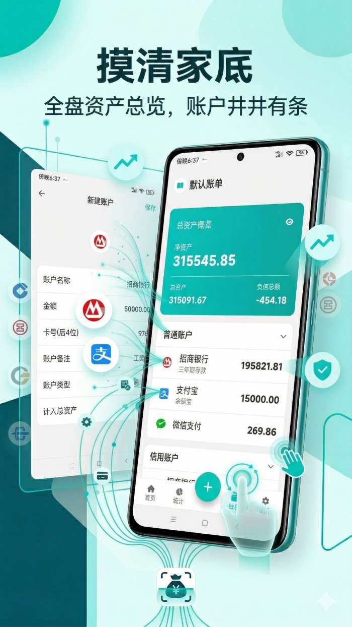 Momi记账截图