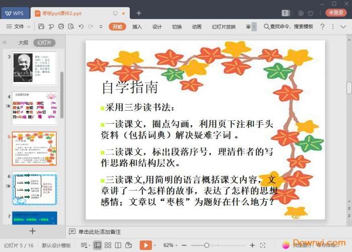 枣核课文ppt课件公开课版截图