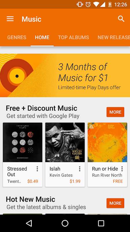 google play store (android)截图