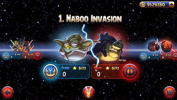 愤怒的小鸟星球大战2 2026无限金币版截图