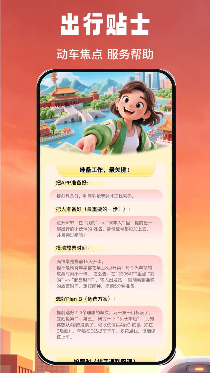 火车高铁票余票快查截图
