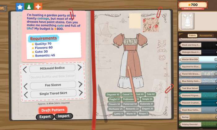 Dressmaker Steam移植版截图