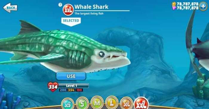 饥饿鲨世界最新修改版无限珍珠截图