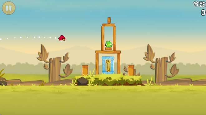 愤怒的小鸟经典版 手机原版截图