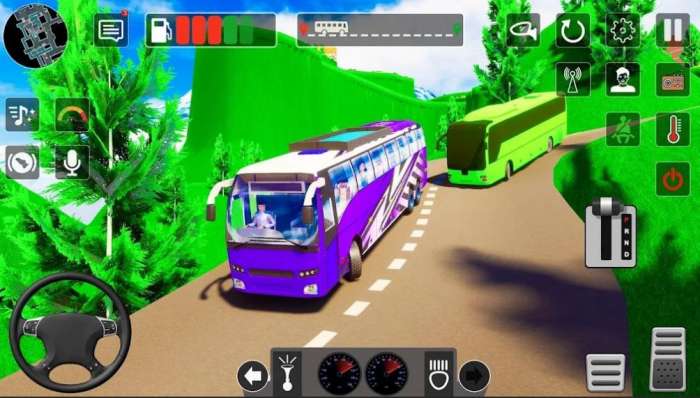 巴士模拟器危险之路(Bus Simulator Dangerous Road)截图