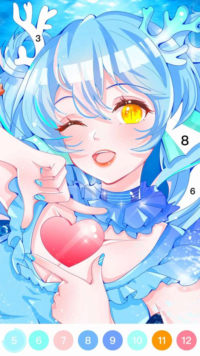 花花填色 最新版本免广告截图