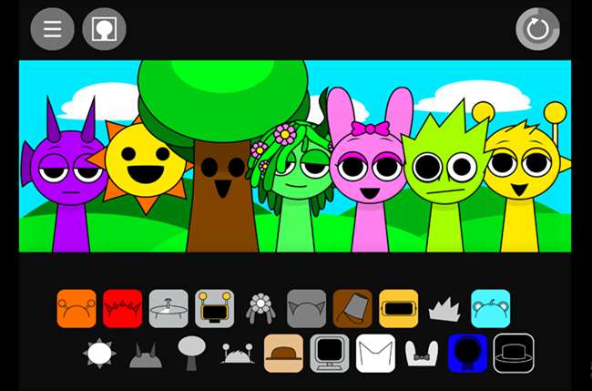 节奏盒子Sprunki 腐化地狱版截图