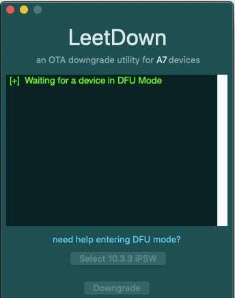 LeetDown降级工具截图