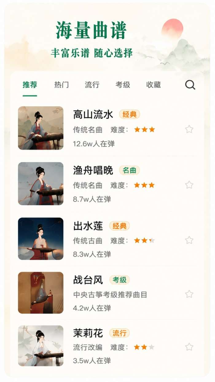 秦汉古筝截图